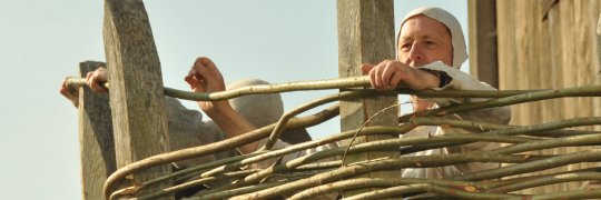 Bauern leisten Frondienst