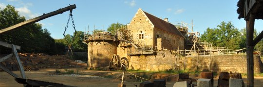 Experimentelle Archäologie in Guédelon